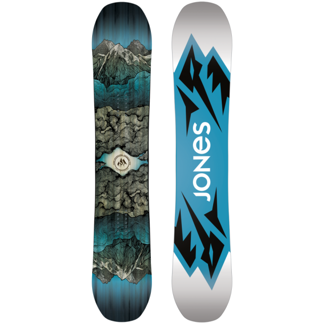 Jones Snowboards, Image of Men's Jones Mountain Twin Snowboard