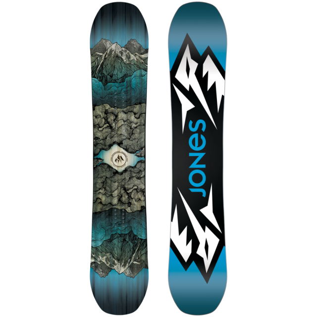 Jones Snowboards, Image of Men's Jones Mountain Twin Snowboard