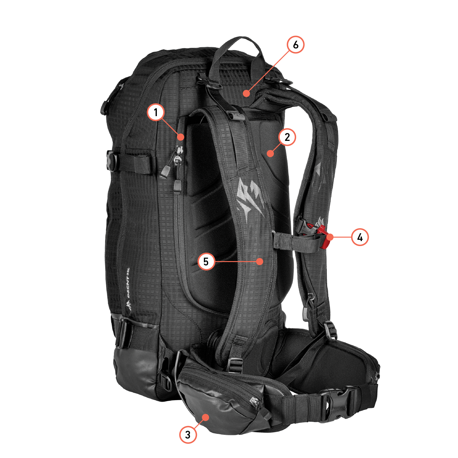 DSCNT 32L Backpack 2020 | Jones Snowboards